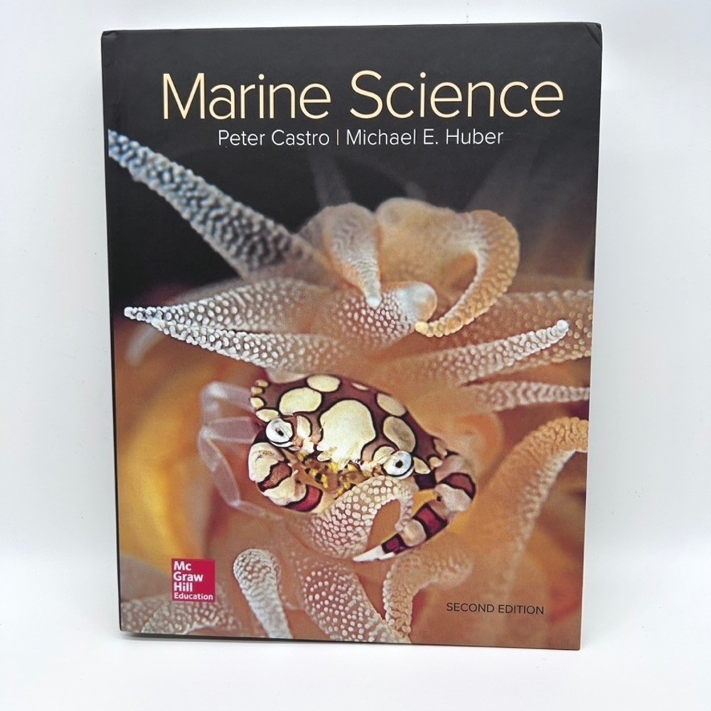 Marine Science Peter Castro Michael E Huber McGraw Hill Hardcover 2nd Edition